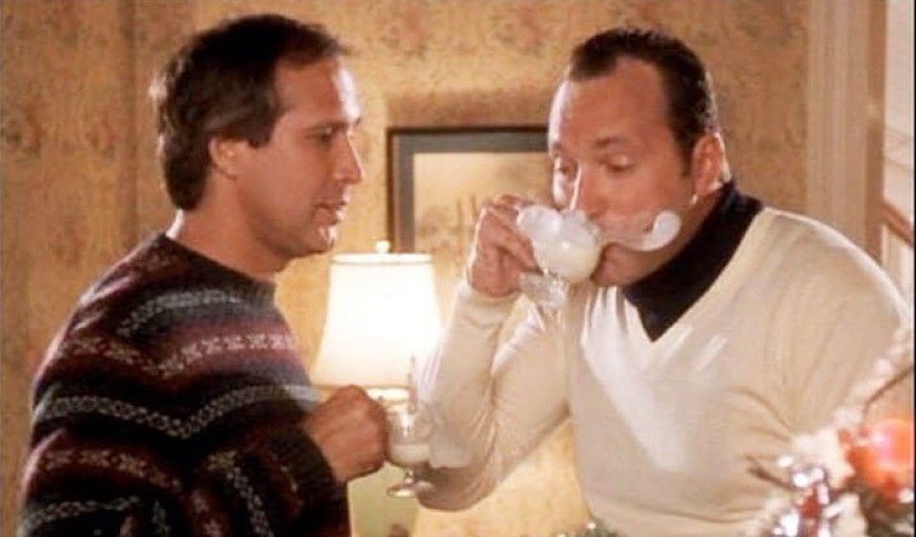 Cousin Eddie's Egg Nog from National Lampoon’s Christmas Vacation (198 ... Cousin Eddie's Egg Nog from National Lampoon’s Christmas Vacation (198 ...