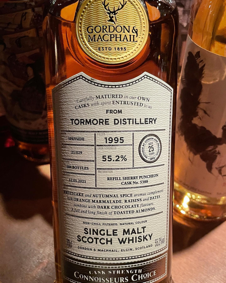 Tormore 1995, 25 Year Old, 55.2%, Gordon & Macphail CC – 88 Bamboo