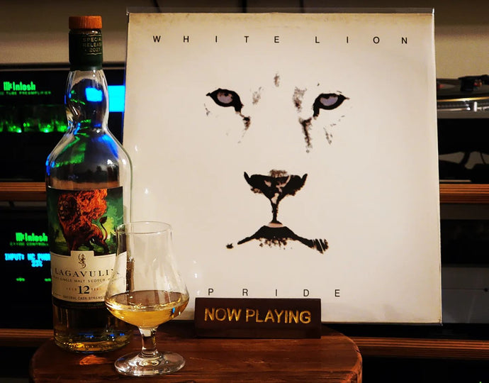 Lagavulin, The Lion's Fire, 12 Year Old, 56.5% | White Lion's Pride