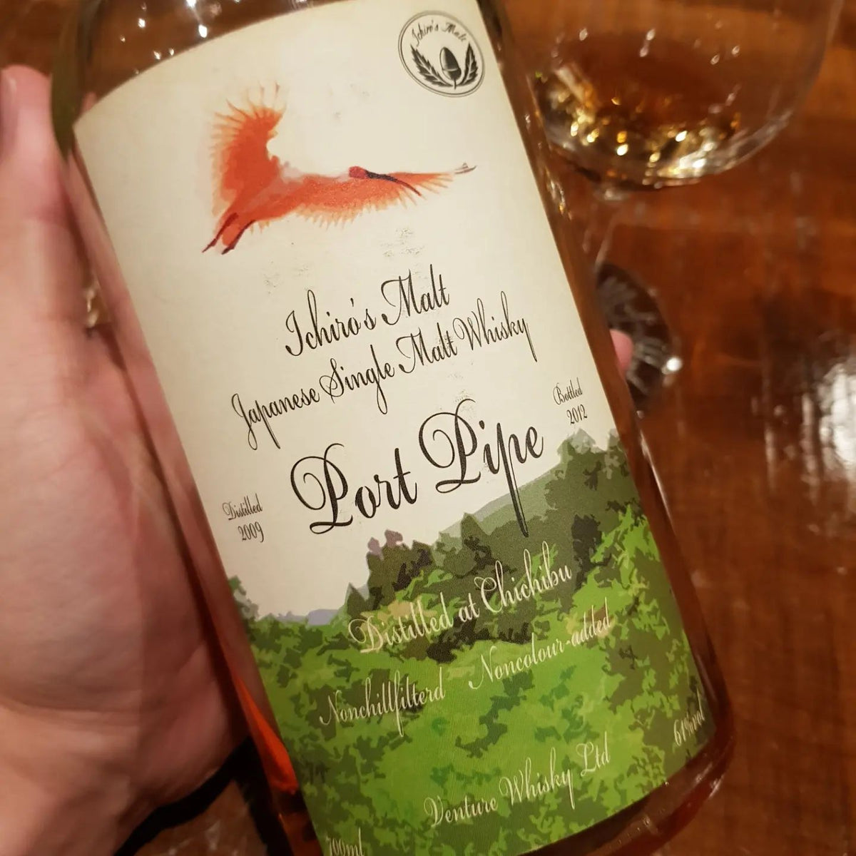 Chichibu 3 Year Old, 2009-2012, Ichiro's Malt, Port Pipe, 180