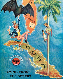 Bacardi Rum - Flying from the Desert (1920s)
