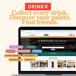 88 Bamboo Launches Drink-X.com: A New Way to Discover, Rate & Share Drinks Online