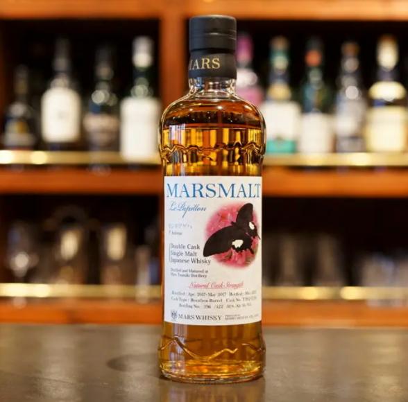 MARS MALTS Le Papillon シングルモルトウイスキー マルスモルト ル・パピヨン シングルカスク ギフチョウ