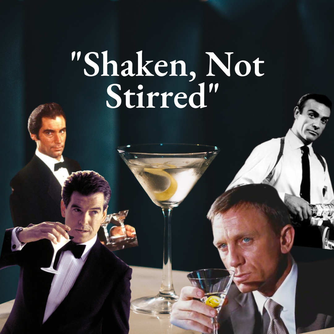 Shaken or Stirred? James Bond May Have Been Ordering His Martinis Wron