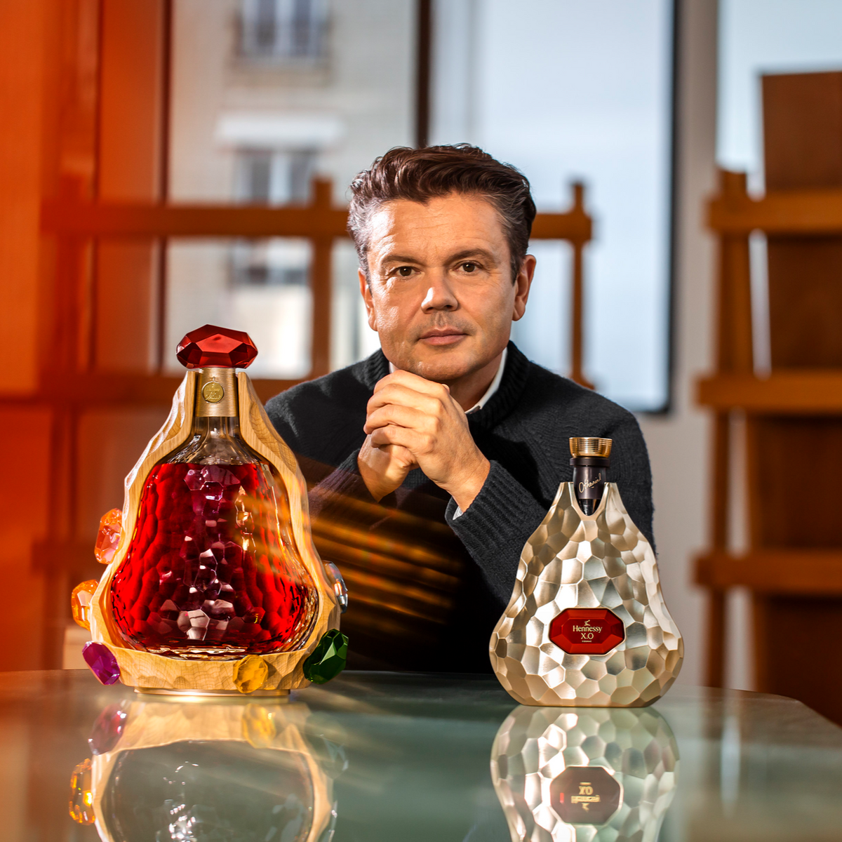 Hennessy Reveals New Decanters Designed by Renowned Artist Jean Hennessy Reveals New Decanters Designed by Renowned Artist Jean