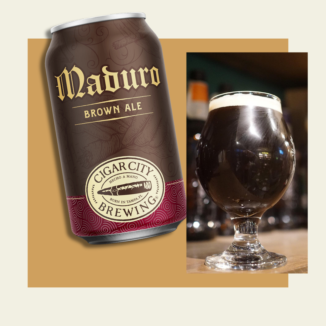 Maduro Brown Ale, Cigar City Brewing® 88 Bamboo