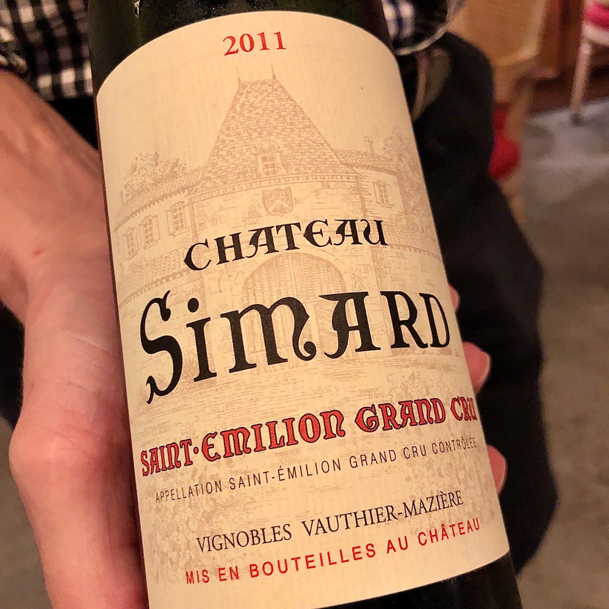 Chateau Simard Saint-Emilion Grand Cru 2011 – 88 Bamboo