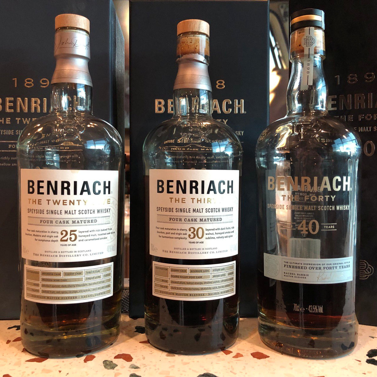 Taste Testing Benriach Through The Ages: 25 Year Old, 30 Year Old