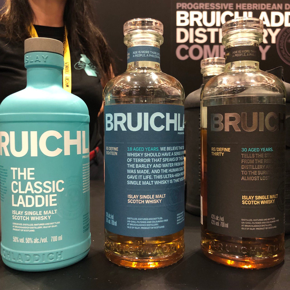 The New Bruichladdich Showdown: The Classic Laddie vs 18 vs 30