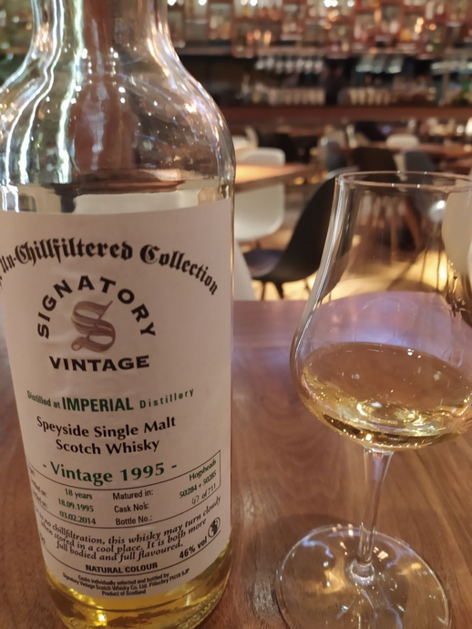 Imperial 1995, Signatory Vintage, Un-Chillfiltered Collection, 46% ABV