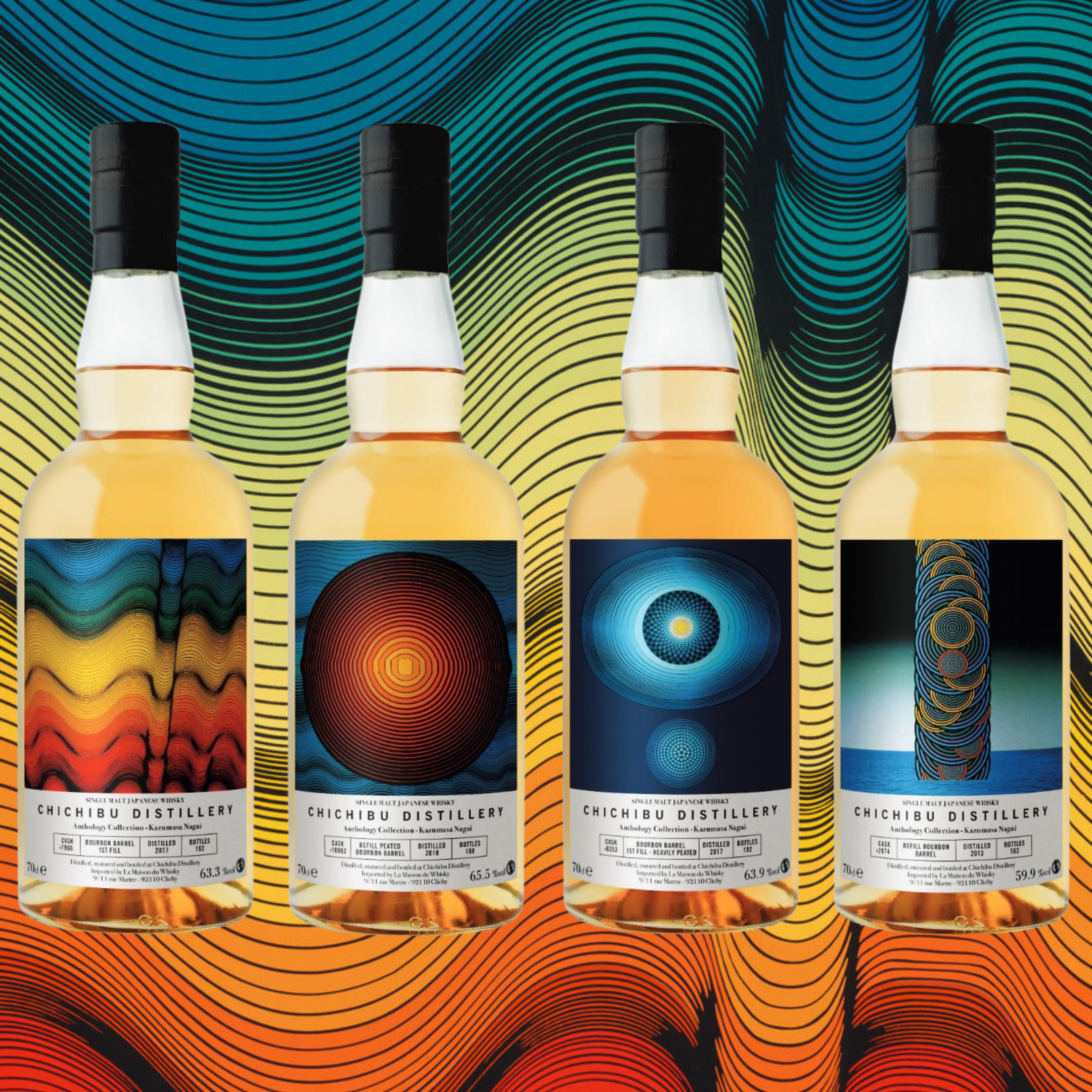 Chichibu Unveils 4 Single Casks For 2026 With Japanese Design