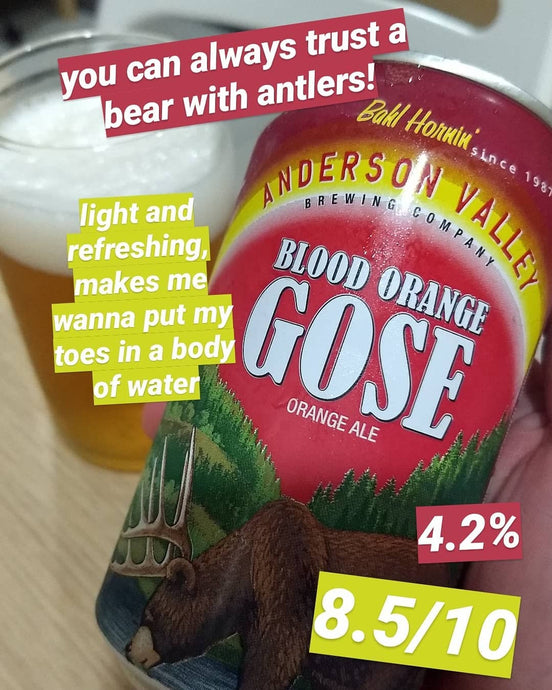 Anderson Valley Brewing Co Blood Orange Gose, 4.2%
