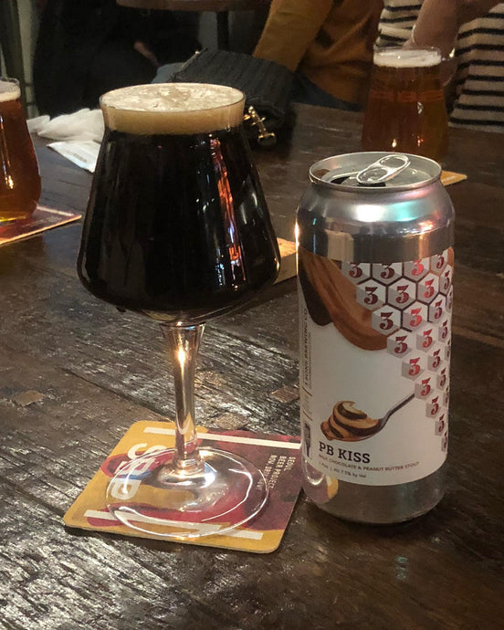 PB Kiss, Stout, 3 Sons Brewing Co.
