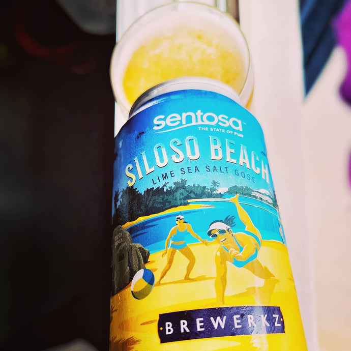Siloso Beach Lime Sea Salt Gose, Brewerkz Singapore x Sentosa Island, 3.4% ABV