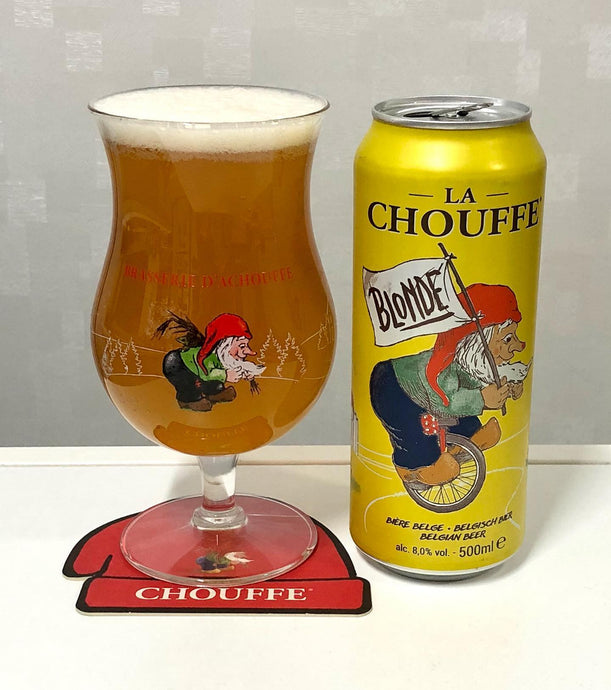 La Chouffe Blond / Big Chouffe, Belgium Strong Golden Ale, Brasserie d'Achouffe