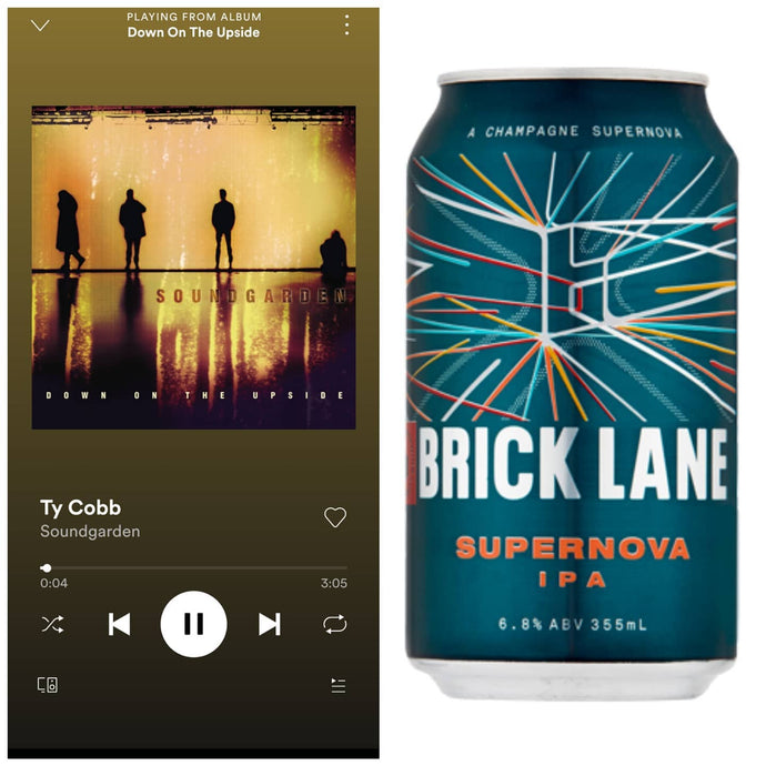 Brick Lane Brewery Supernova IPA x Soundgarden - Ty Cobb