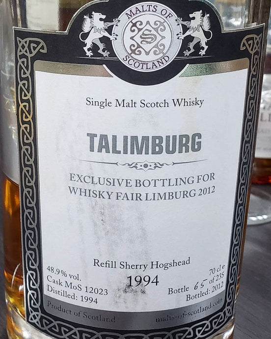 Talisker, Talimburg 1994 Malts of Scotland