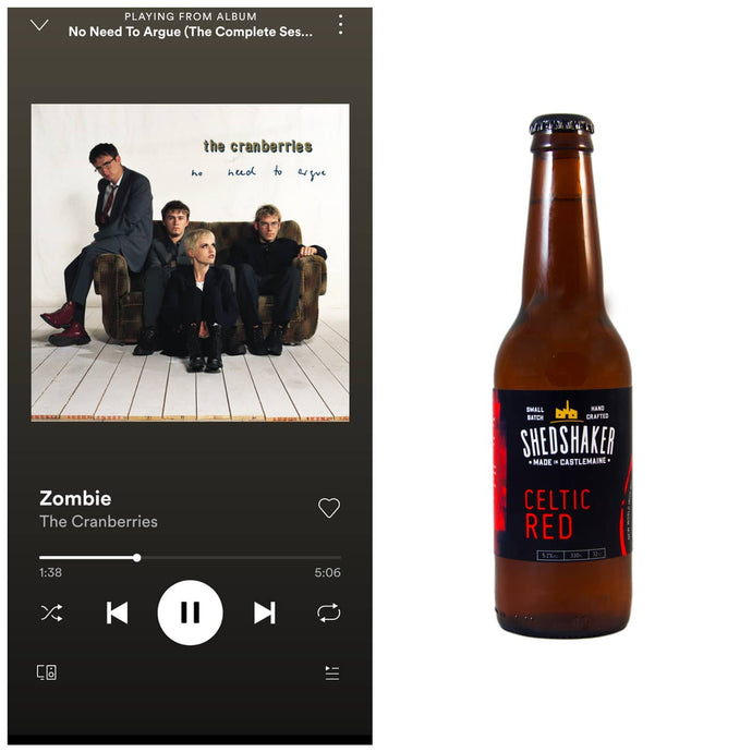 Shedshaker Brewing Celtic Red Ale x The Cranberries - Zombie