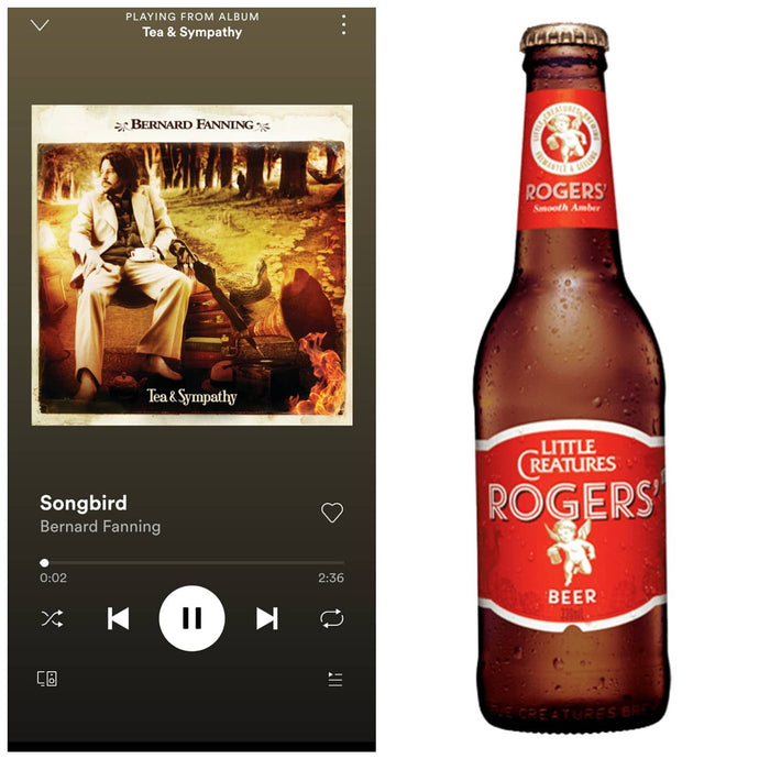 Little Creatures Brewing Rogers x Bernard Fanning - Songbird