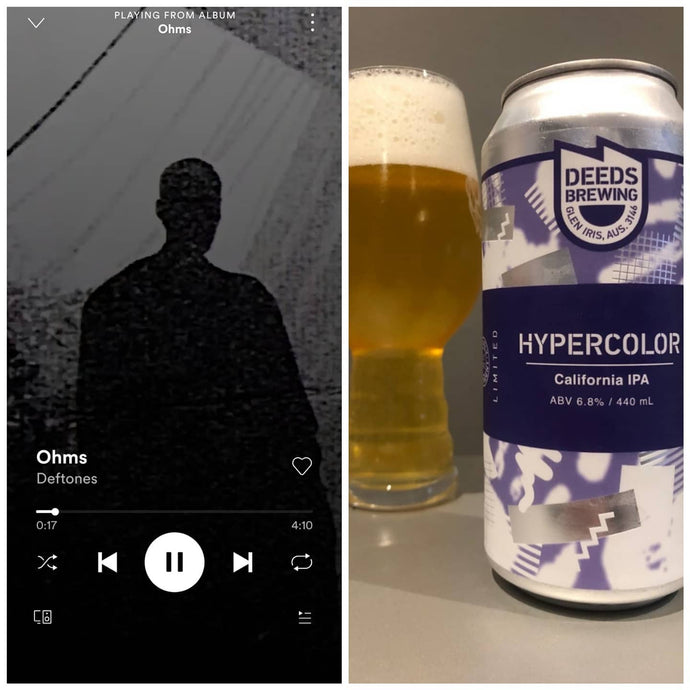 Deeds Brewing Hypercolour California IPA x Deftones - Ohms