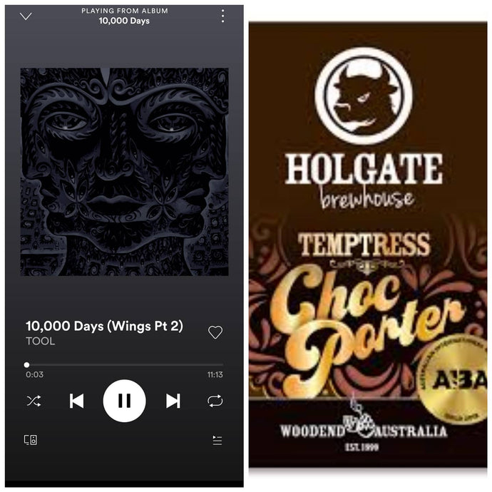 Holgate Brewhouse Temptress x Tool Music - 10,000 Days
