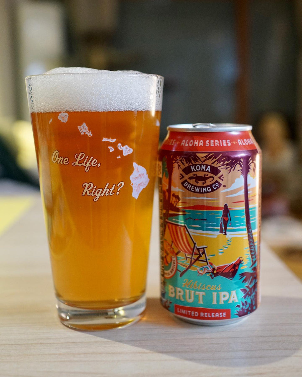 Beer Reviews: Hibiscus Brut IPA, Kona Brewing Hawaii – 88 Bamboo