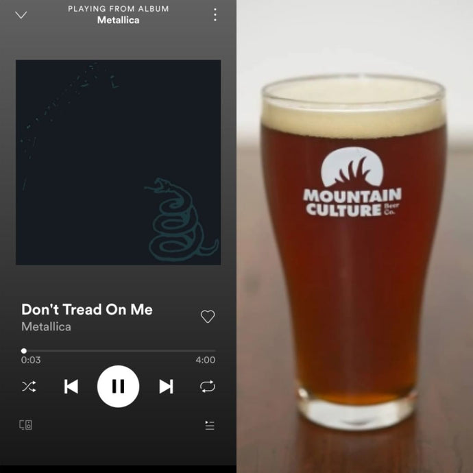 Mountain Culture Beer Co Double Red IPA x Metallica - The Unforgiven