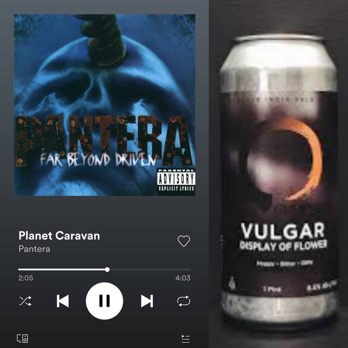 Equilibrium Brewery Vulgar Display Of Flower x Pantera Planet Caravan