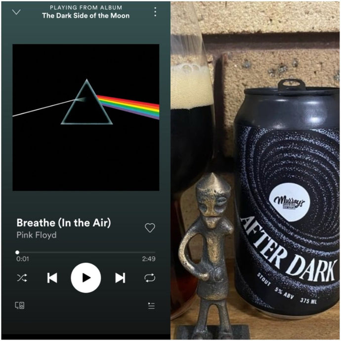 Murrays Brewing After Dark Stout x Pink Floyd - Dark Side of the Moon