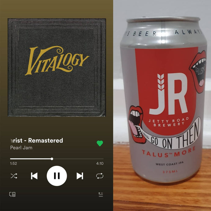 Jetty Road Brewing Talus More West Coast IPA x Pearl Jam – Vitalogy