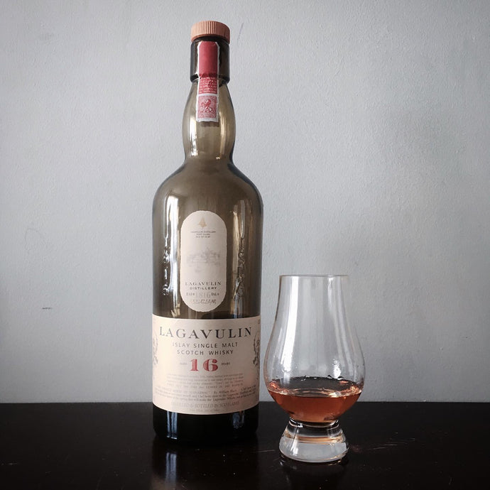 [Whisky Dram] No. 15. Lagavulin 16. Barbecue, Binatog Lime. Islay Single Malt Scotch.