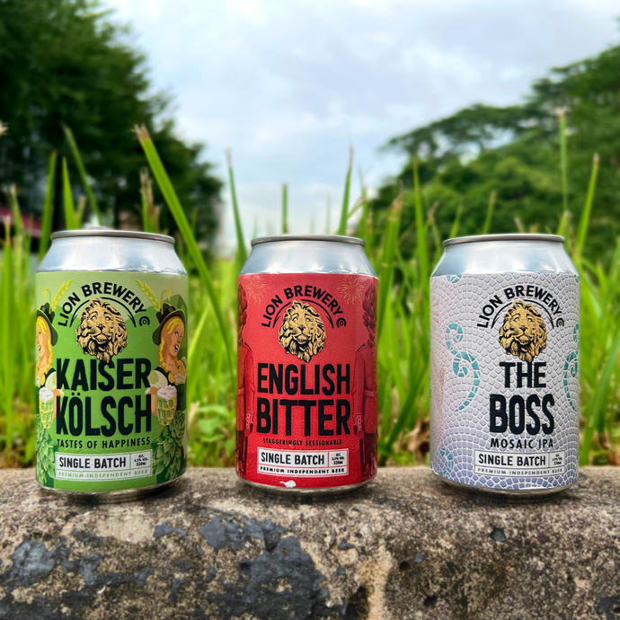 Lion Brewery Kaiser Kölsch, English Bitter Beer, The Boss Mosaic IPA