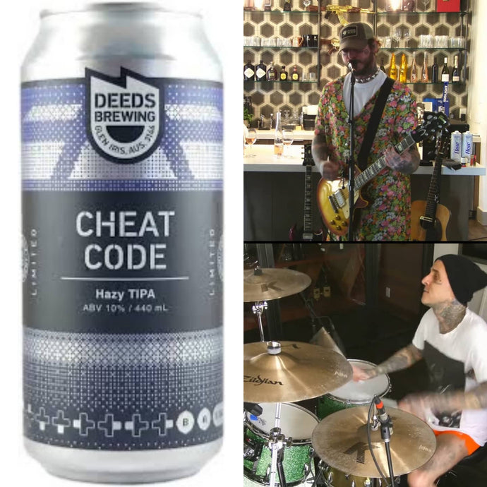 Deeds Brewing Cheat Code Hazy TIPA x Post Malone - Nirvana Tribute Live Stream
