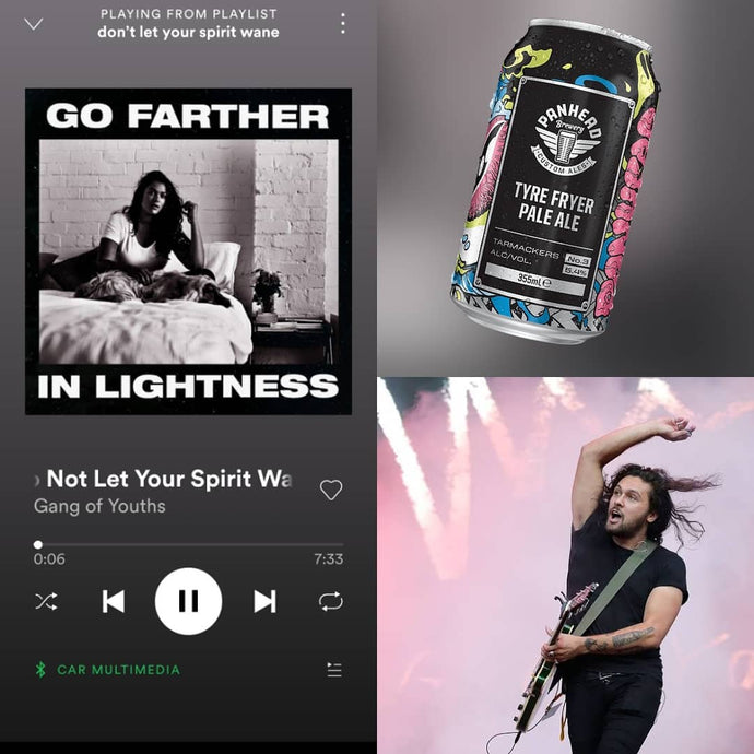 Panhead Brewery Tyre Fryer Pale Ale x Gang Of Youths - Do Not Let Your Spirit Wane