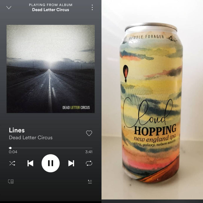 Humble Forage Brewery New England IPA x Dead Letter Circus - Lines