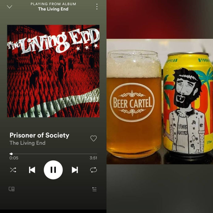 Your Mates Brewery Larry Easy Drinking Pale Ale x The Living End - Prisoner of Society