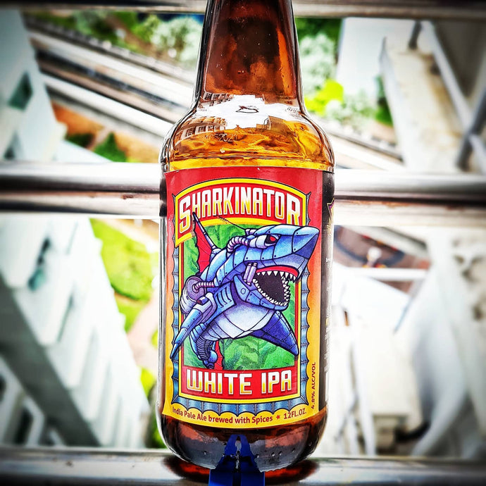 Sharkinator White IPA, Lost Coast Brewery. 4.8% ABV