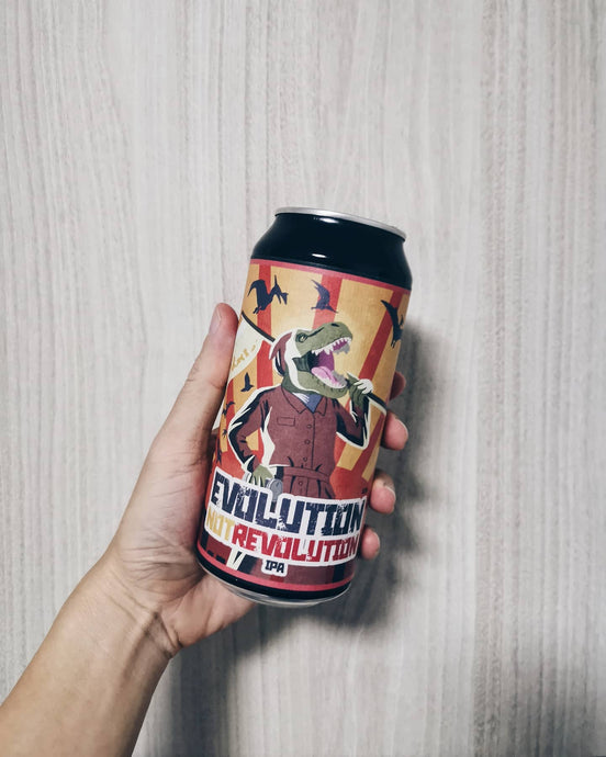Evolution not revolution 🦧➡️🧑 IPA from Staggeringly Good Beer