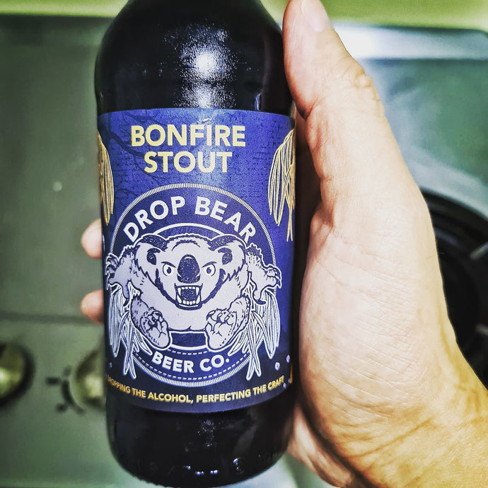 Bonfire Stout, Drop Bear Beer UK