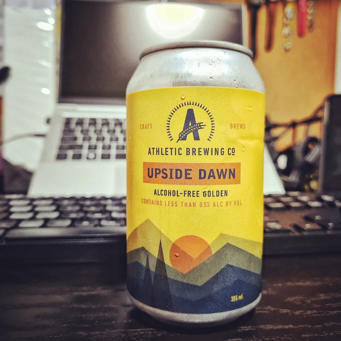 Upside Dawn, Alcohol Free Golden, Athletic Brewing