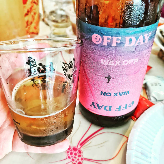 Wax On and Wax Off Tripel, Off Day, 9% ABV