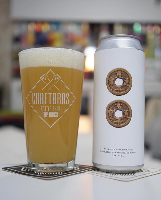 Once Upon A Time NE DIPA: Coins  원스어폰어타임 더블: 코인즈, IPA, Craftbros Brewing Co.