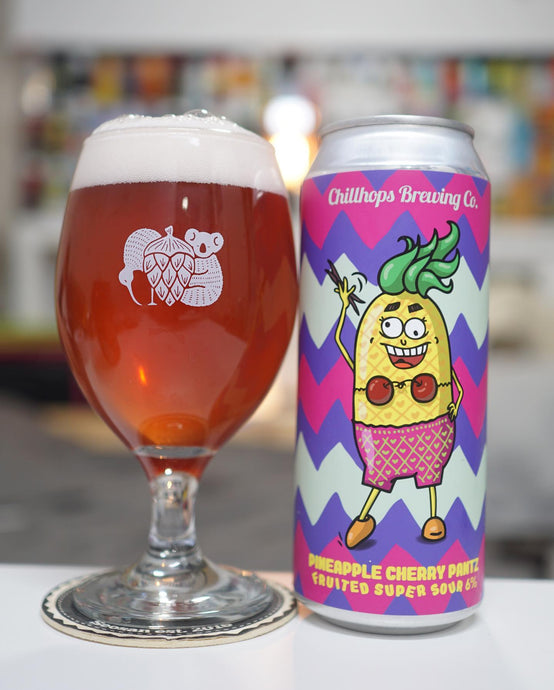 Pineapple Cherry Pantz, Sour, Chillhops Brewing Co.