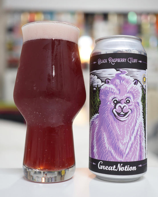 Black Raspberry Fluff, Sour, Great Notion Brewing