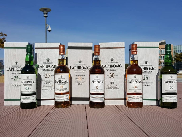 Laphroaig, 25, 27, 30, 32 Years Old