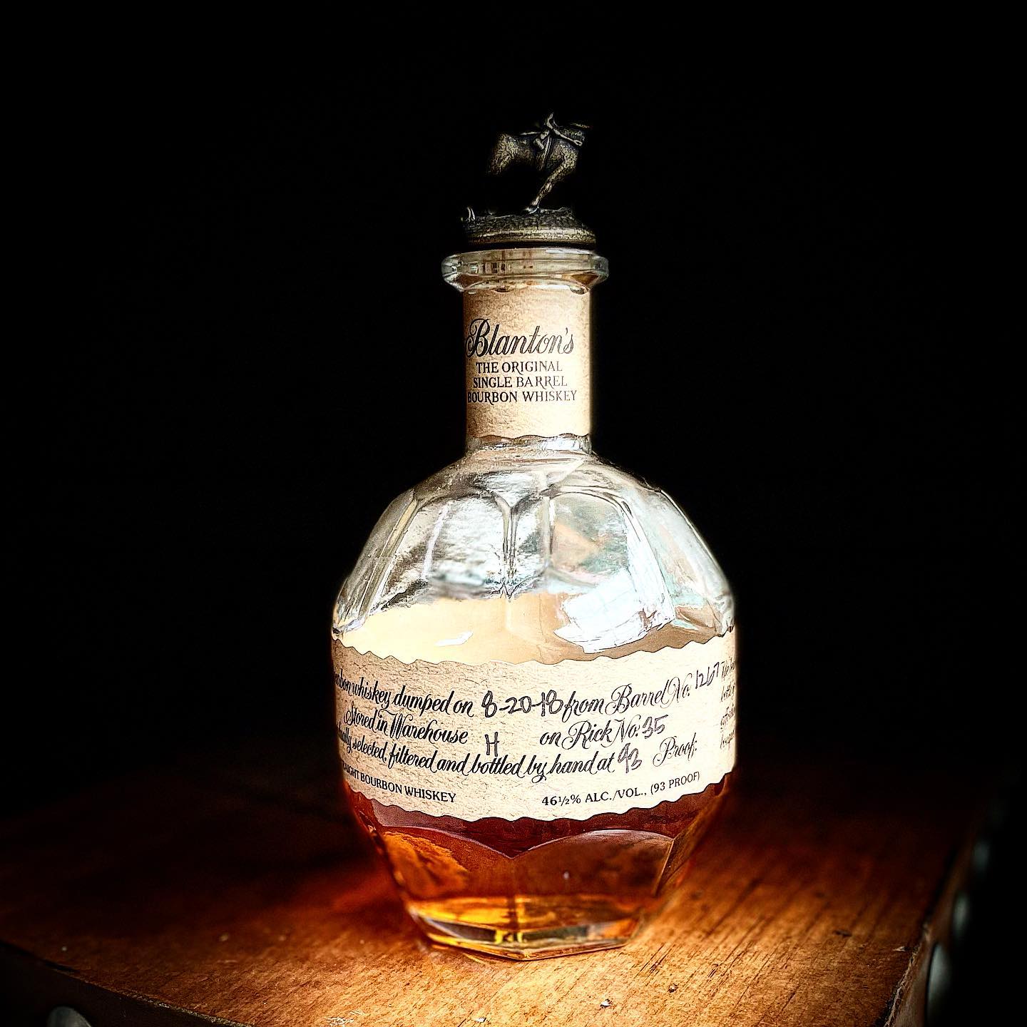 Blanton's Original Single Barrel Bourbon Whisky – 88 Bamboo