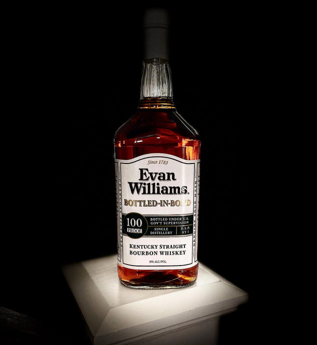 100 Proof Evan Williams Bottled-In-Bond Whisky