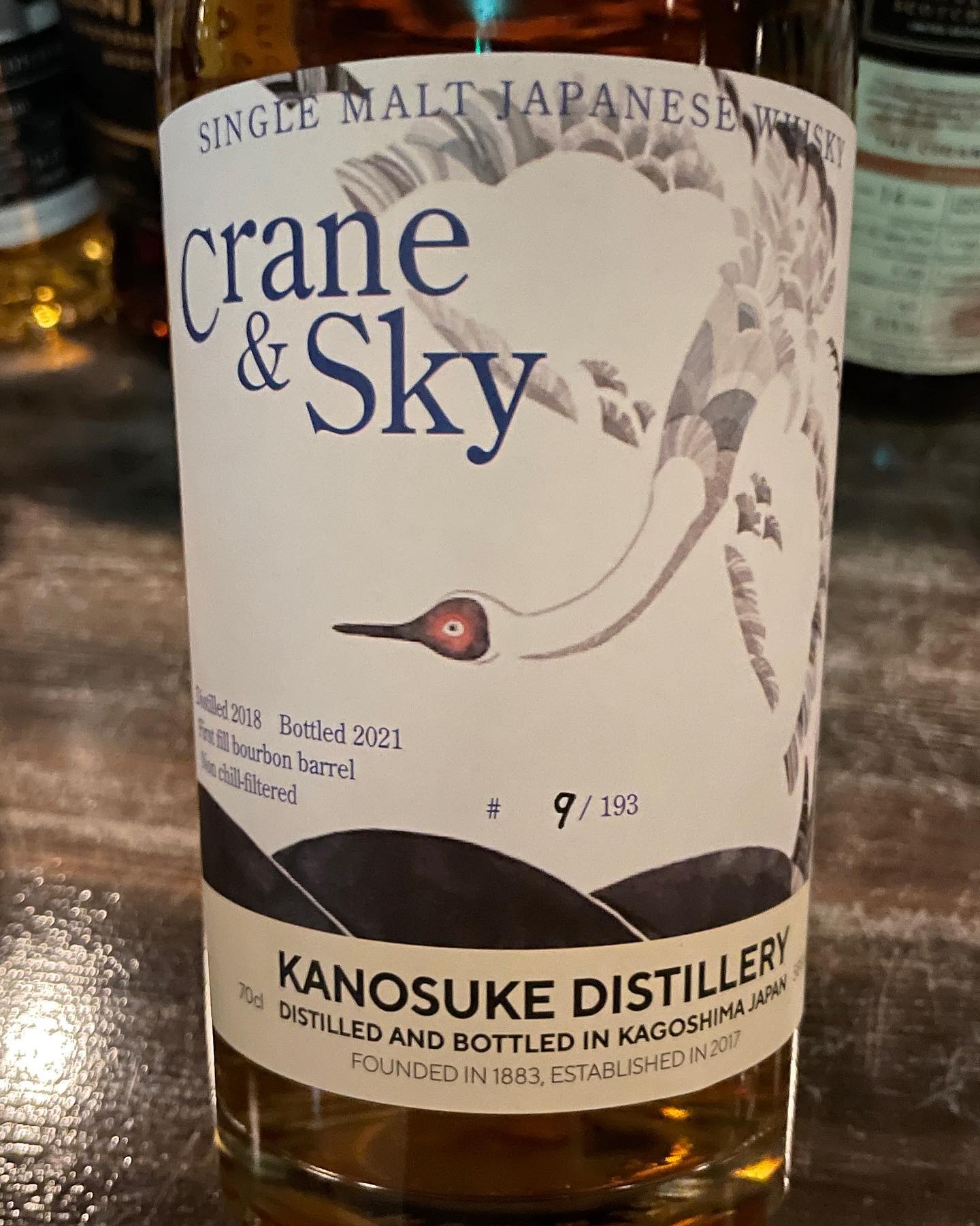 Kanosuke 2018 Crane and Sky, Whisky Talk 2021 – 88 Bamboo