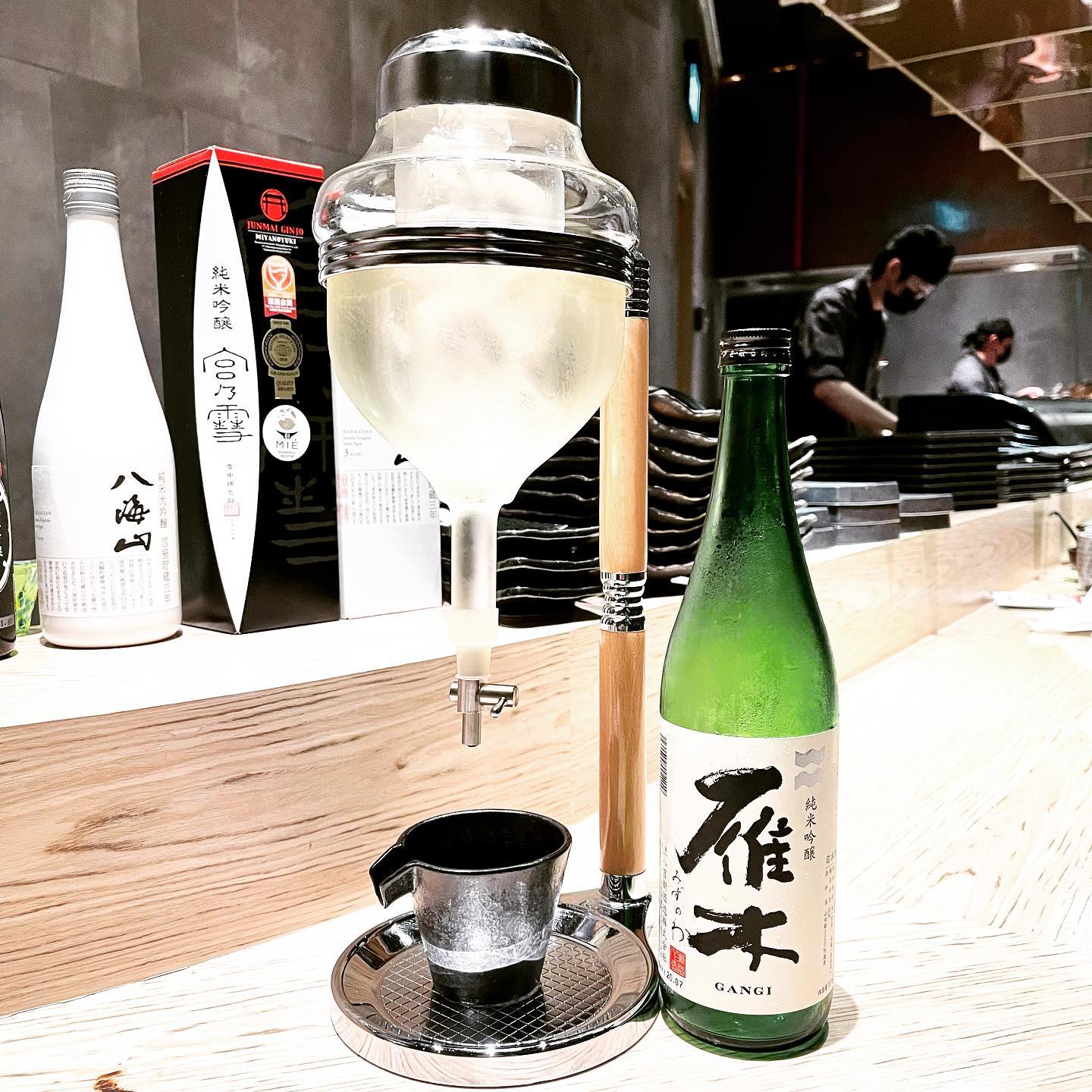 銀盃 65g Gangi Mizunowa 雁木 みずのわ 純米吟釀 Junmai Ginjo 50% Seimai Buai