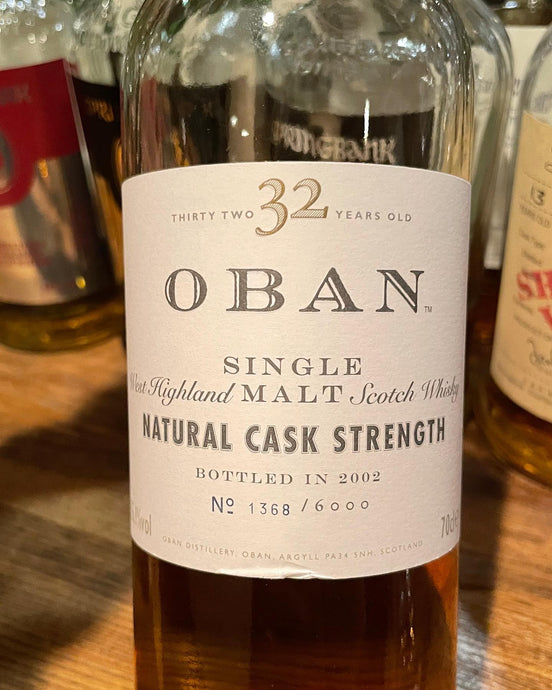 Oban 1969/2002 32 Year Old, Natural Cask Strength